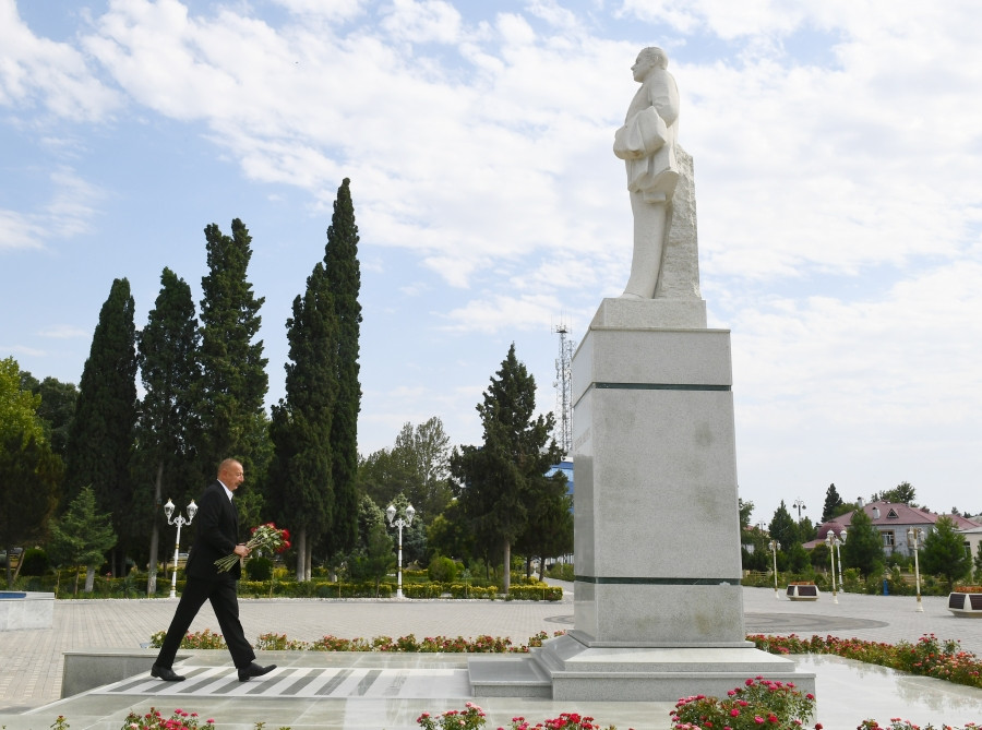 163509-0767735.jpg + Azerbaijani president visits Goranboy district News about - Azerbaijani president visits Goranboy district