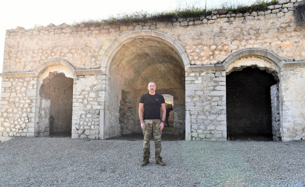 News about - Azerbaijani president visits village of Malibeyli in Shusha district