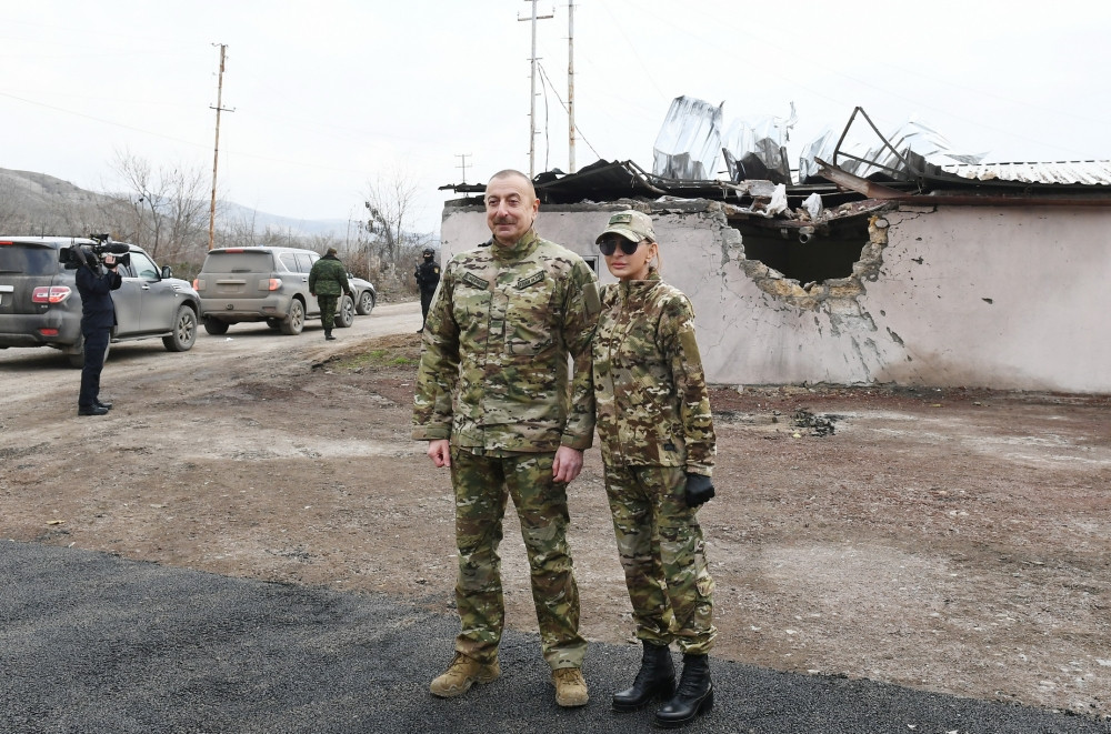 News about - President Ilham Aliyev and First Lady Mehriban Aliyeva visited Gubadli and Zangilan regions (VIDEO)
