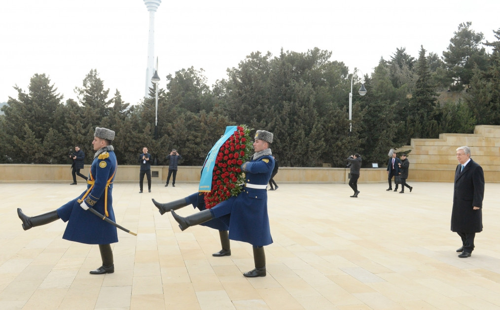 News about - Kazakh President Tokayev pays tribute to Azerbaijani martyrs