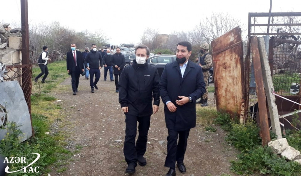 News about - Turkic Council information and media ministers, senior officials visit Aghdam (PHOTO)