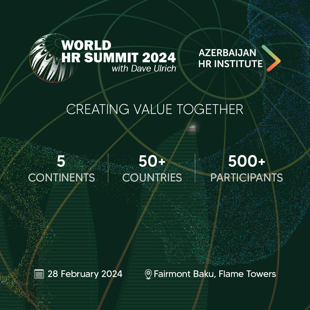 News about - Azerbaijan HR Institute to organize World HR SUMMIT 2024