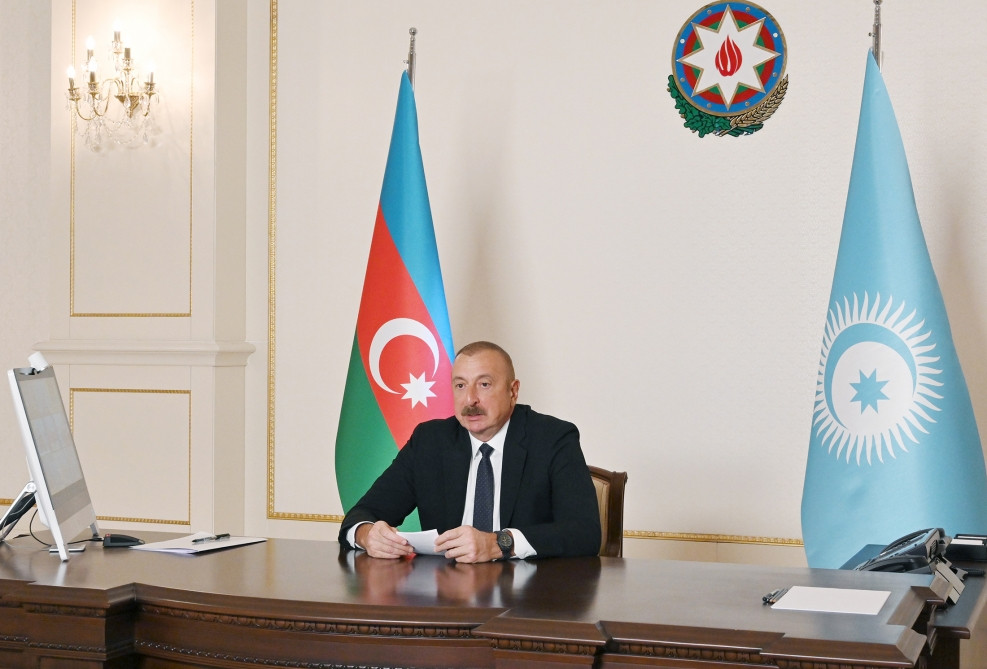 News about - President Ilham Aliyev addresses informal summit of Turkic Council 
