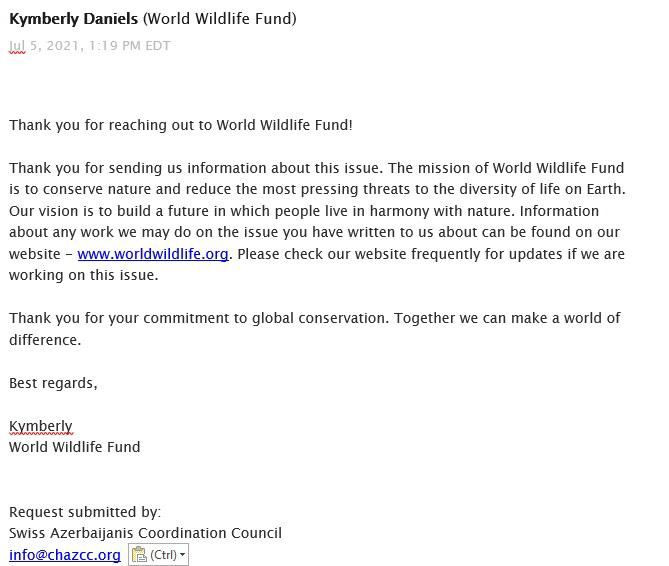 News about - WWF investigates circumstances of environmental disaster on Azerbaijan’s Okhchuchay River