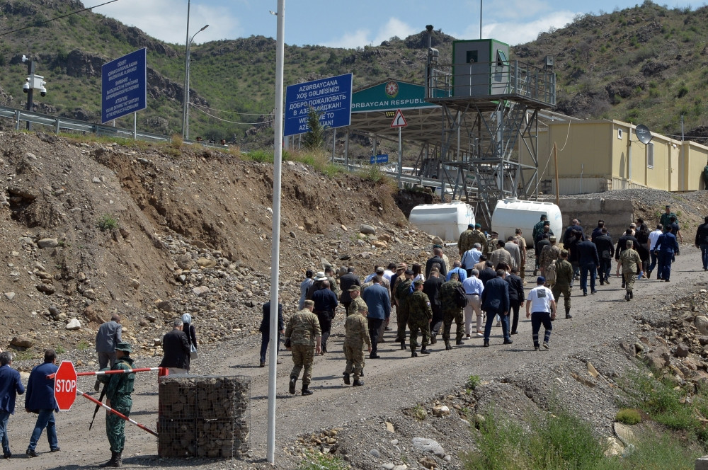 News about - Foreign diplomats visit Azerbaijan’s Lachin border checkpoint 