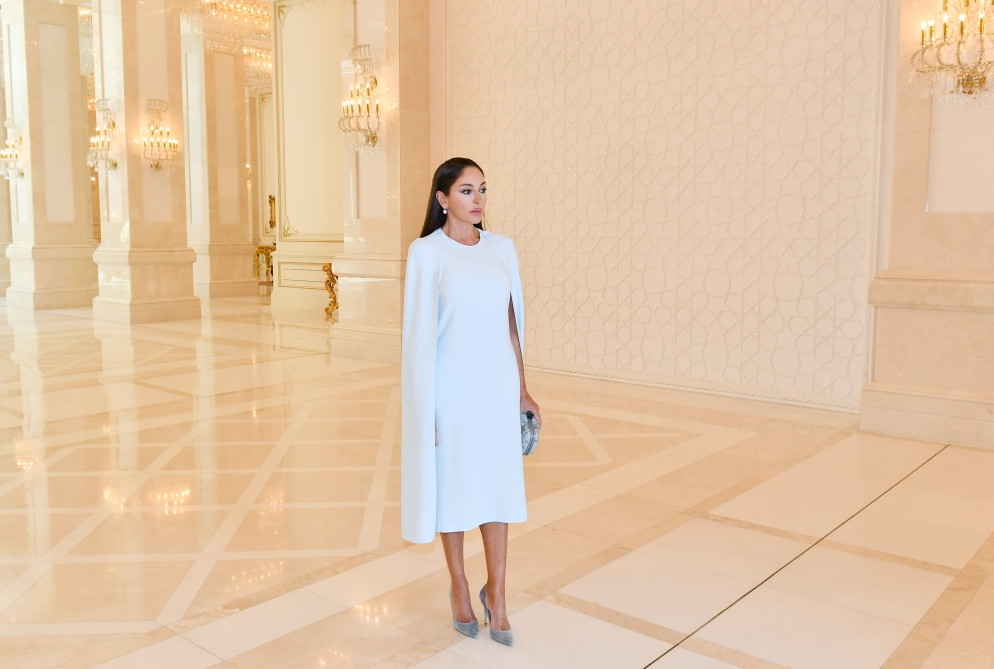 First ladies of Azerbaijan and Albania meet in Baku | News.az First ladies of Azerbaijan and Albania meet in Baku | News.az