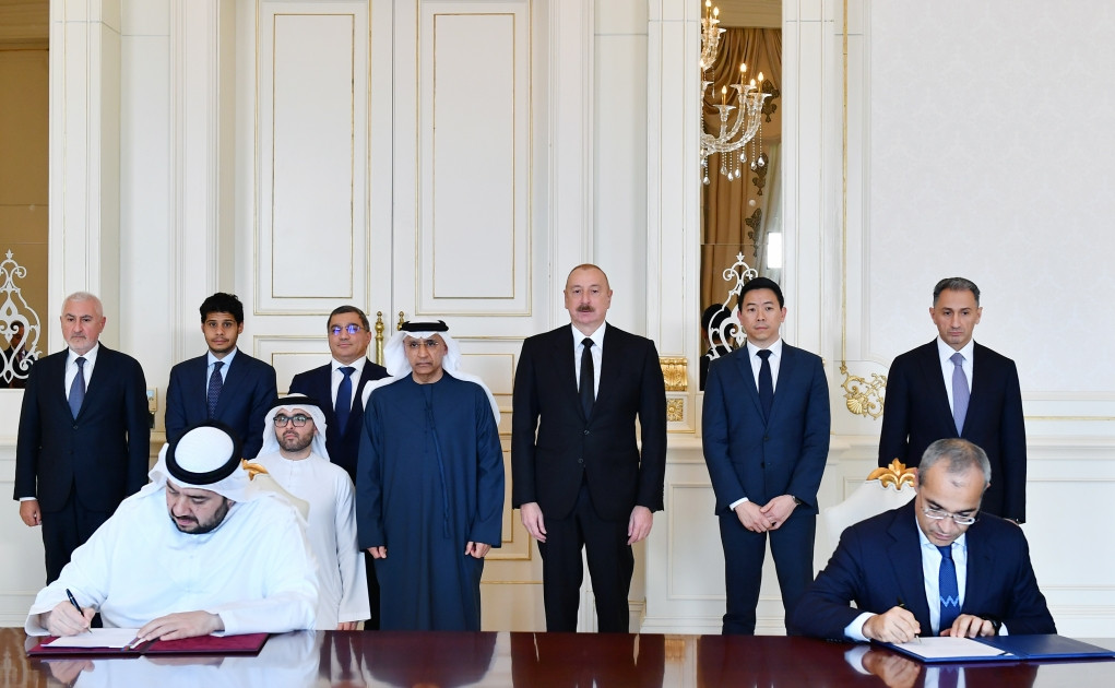 News about - President Ilham Aliyev receives UAE Minister of Investment