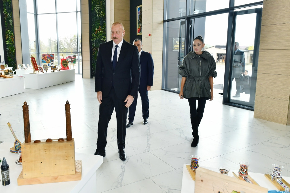 News about - Azerbaijani president and first lady attend inauguration of “DOST EVI” branch of DOST Center for Inclusive Development and Creativity in Ismayilli