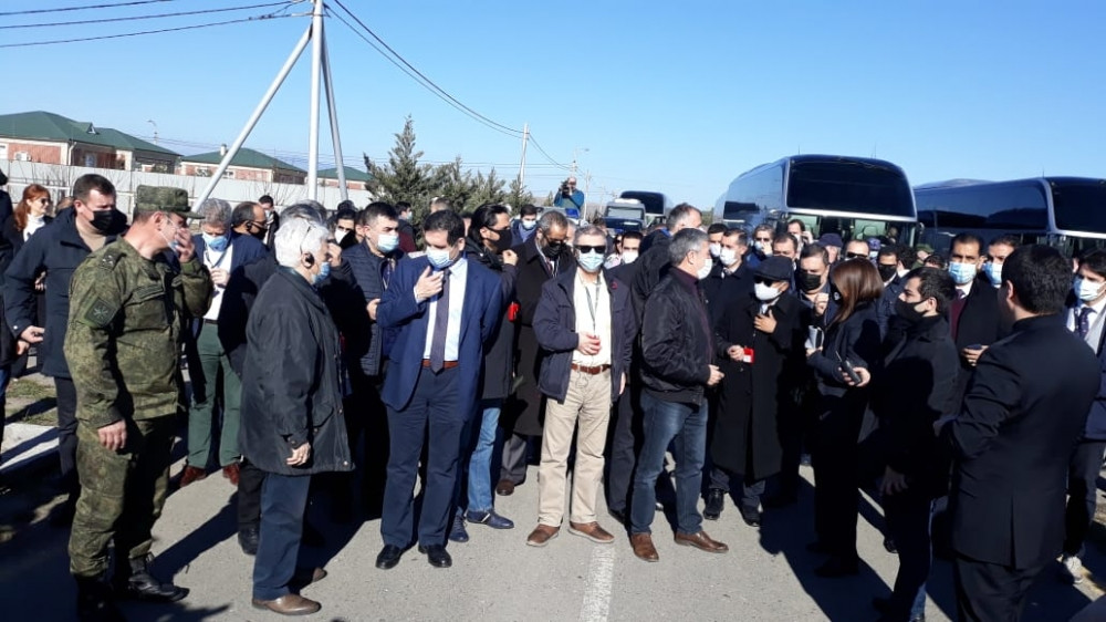 News about - Foreign diplomats, military attaches visit liberated Jabrayil to witness Armenian savagery
