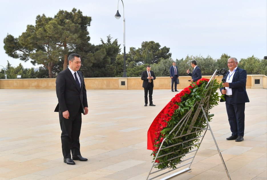 News about - Kyrgyz President Sadyr Zhaparov pays tribute to Azerbaijani martyrs