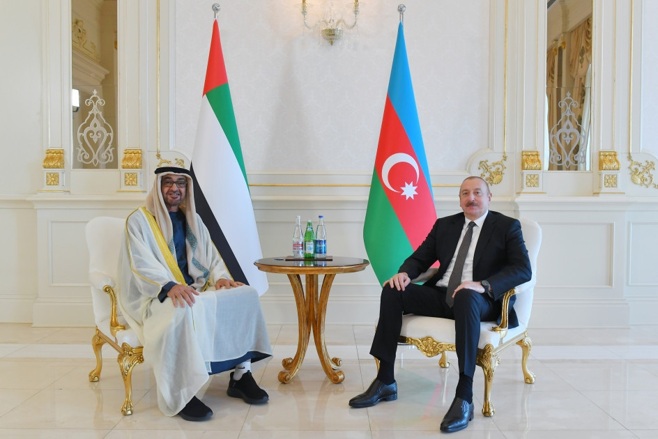 News about - Presidents of Azerbaijan and United Arab Emirates hold expanded meeting