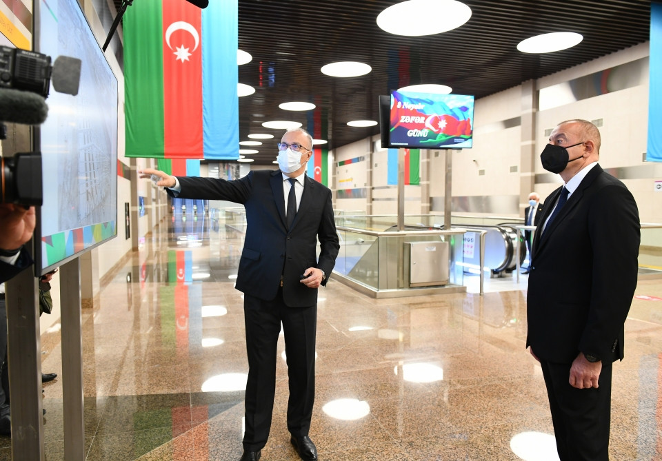 News about - “November 8” station of Baku Metro launched (PHOTO)
