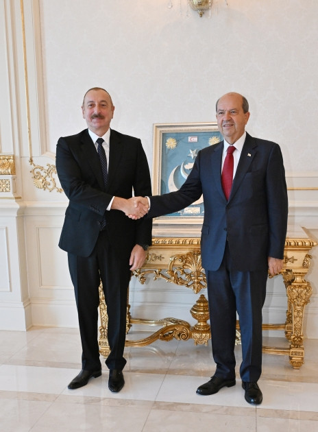 News about - President Ilham Aliyev receives President of Turkish Republic of Northern Cyprus Ersin Tatar