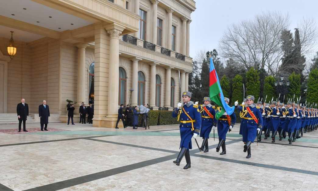 News about - Official welcome ceremony held for Kazakh president in Baku
