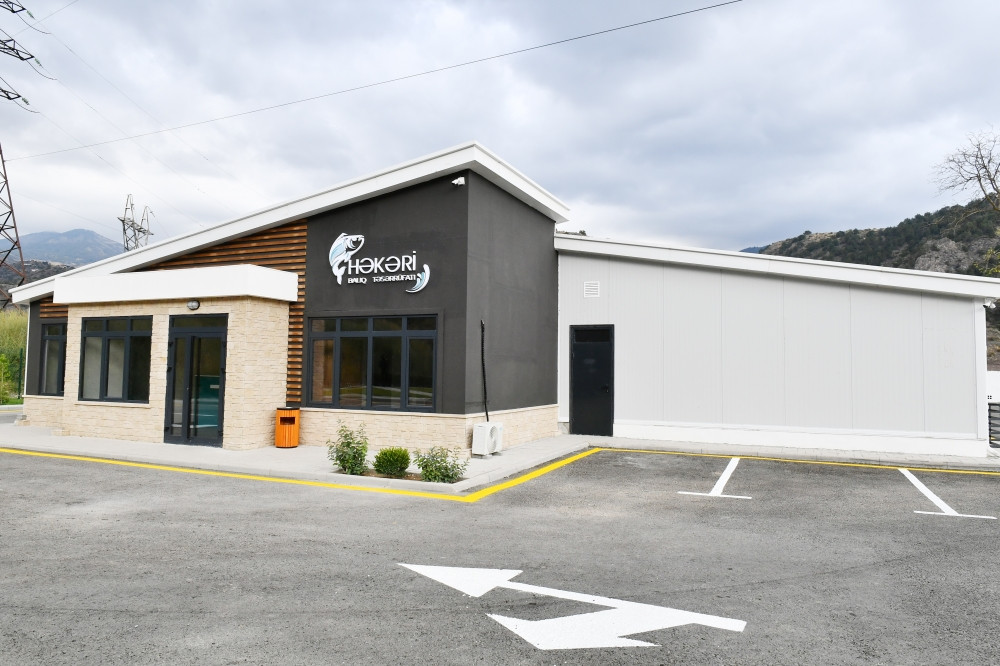 News about - “Hakari Fish Farm” opens in Azerbaijan's Lachin