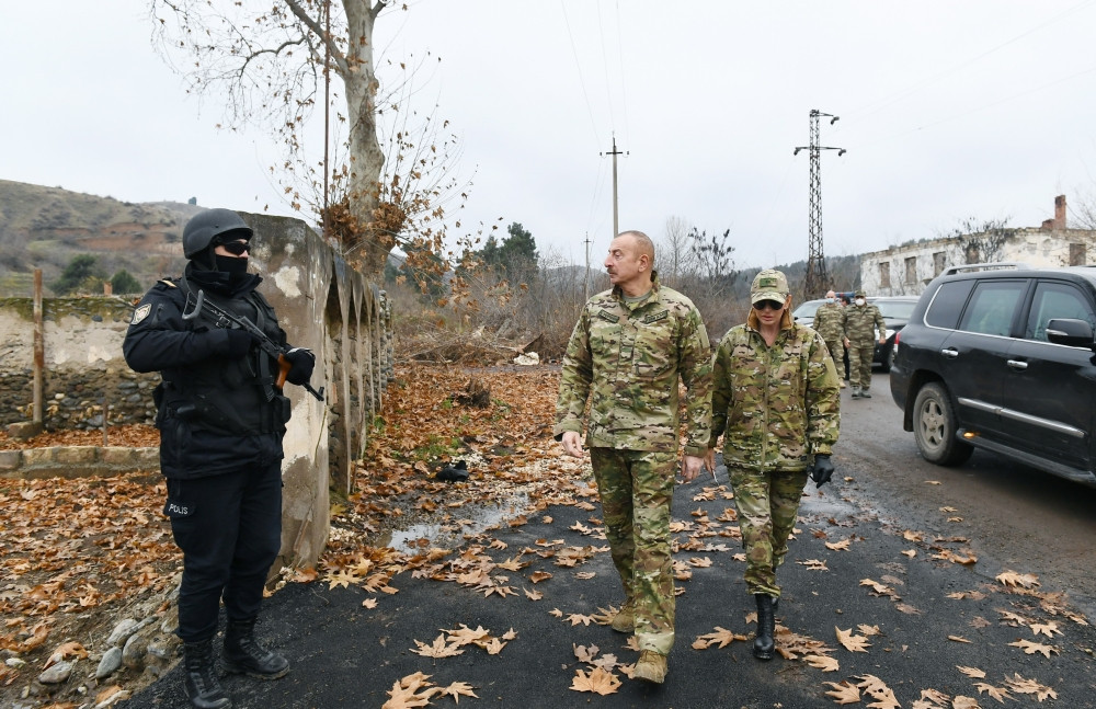 News about - President Ilham Aliyev and First Lady Mehriban Aliyeva visited Gubadli and Zangilan regions (VIDEO)