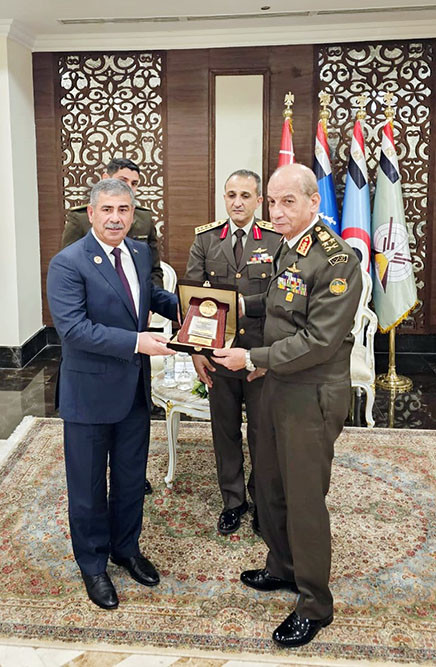 News about - Azerbaijan, Egypt mull prospects for development of military co-op