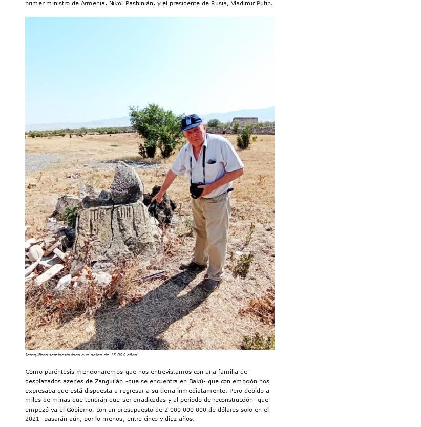 News about - Peruvian media highlights Armenia's atrocities on de-occupied Azerbaijani territories (PHOTO)