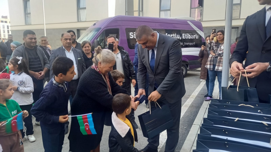 News about - Azerbaijan: Another 22 families relocated to liberated Fuzuli city get house keys