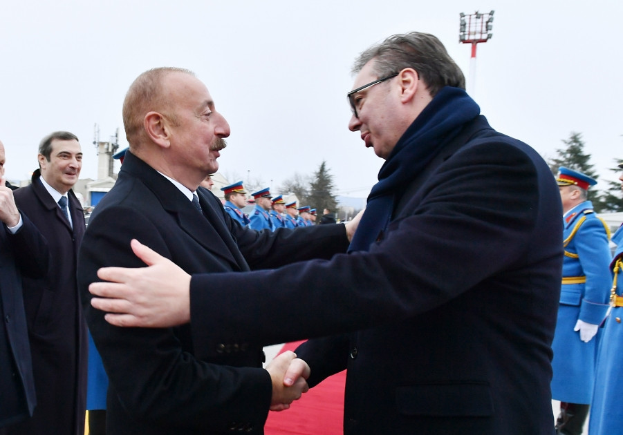 News about - President of Azerbaijan Ilham Aliyev concludes his visit to Serbia