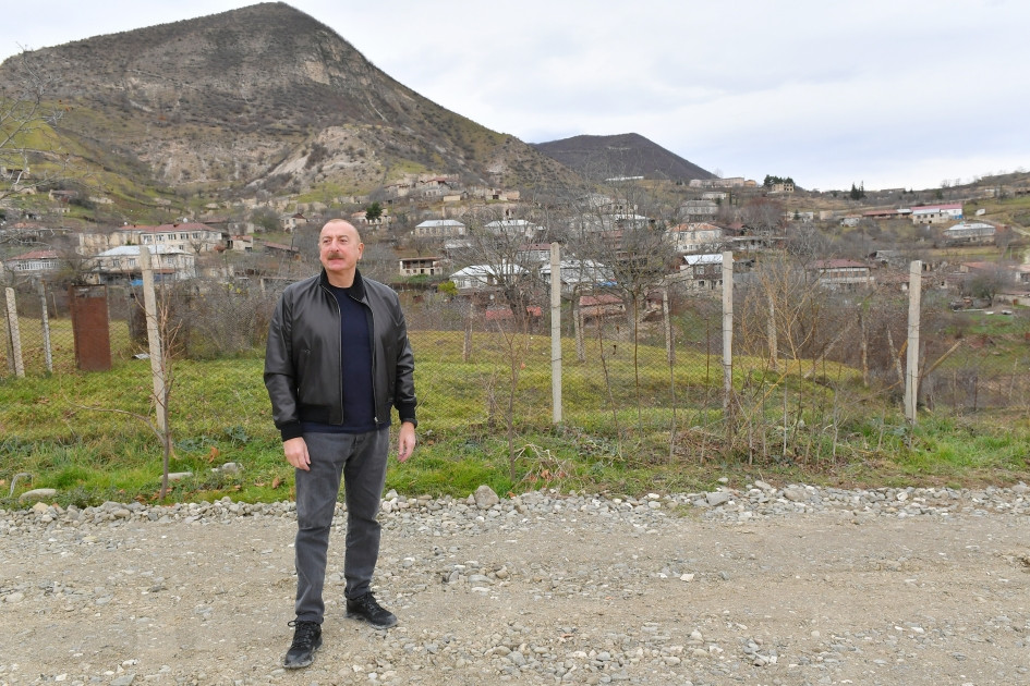 News about - President Ilham Aliyev visits several villages in Khojaly (UPDATED)