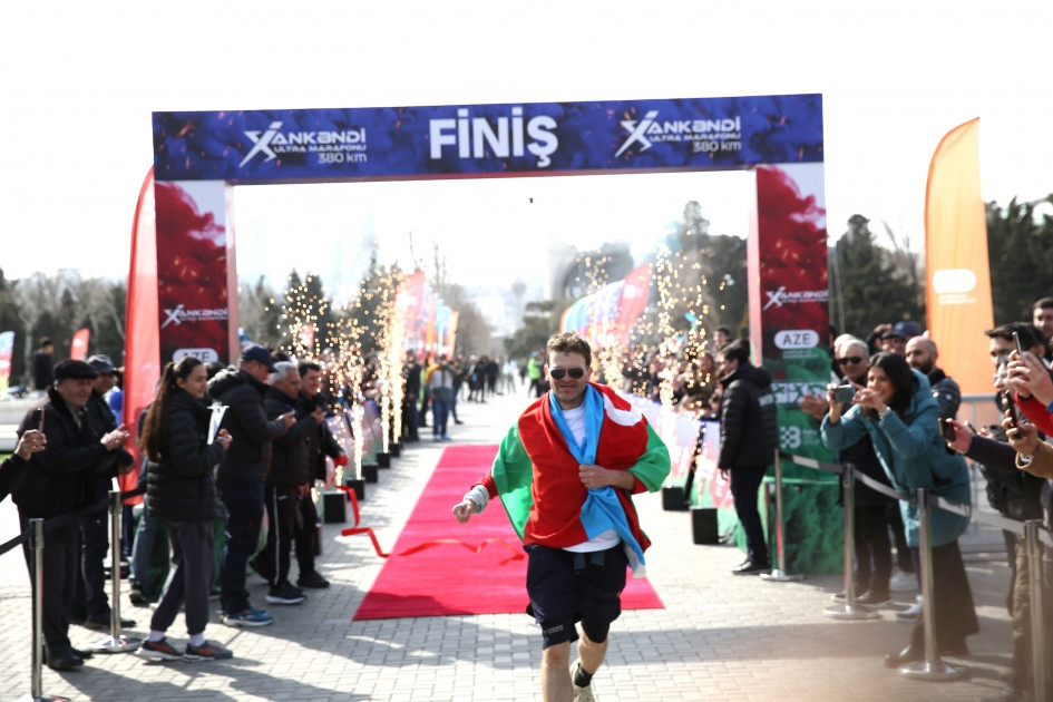 News about - Azerbaijan: Khankendi-Baku Ultramarathon wraps up (PHOTO)