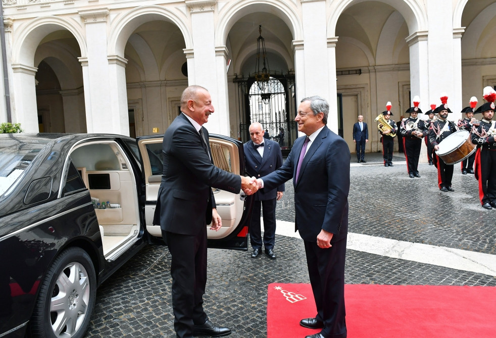 News about - Azerbaijani president meets with Italian prime minister 