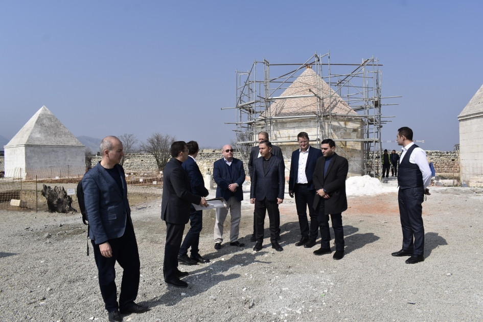 News about - Austrian delegation views ongoing restoration work in Azerbaijan’s liberated Aghdam district
