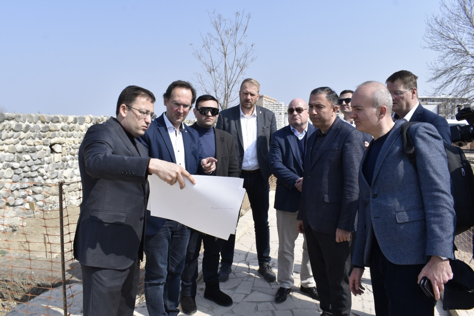 News about - Austrian delegation views ongoing restoration work in Azerbaijan’s liberated Aghdam district