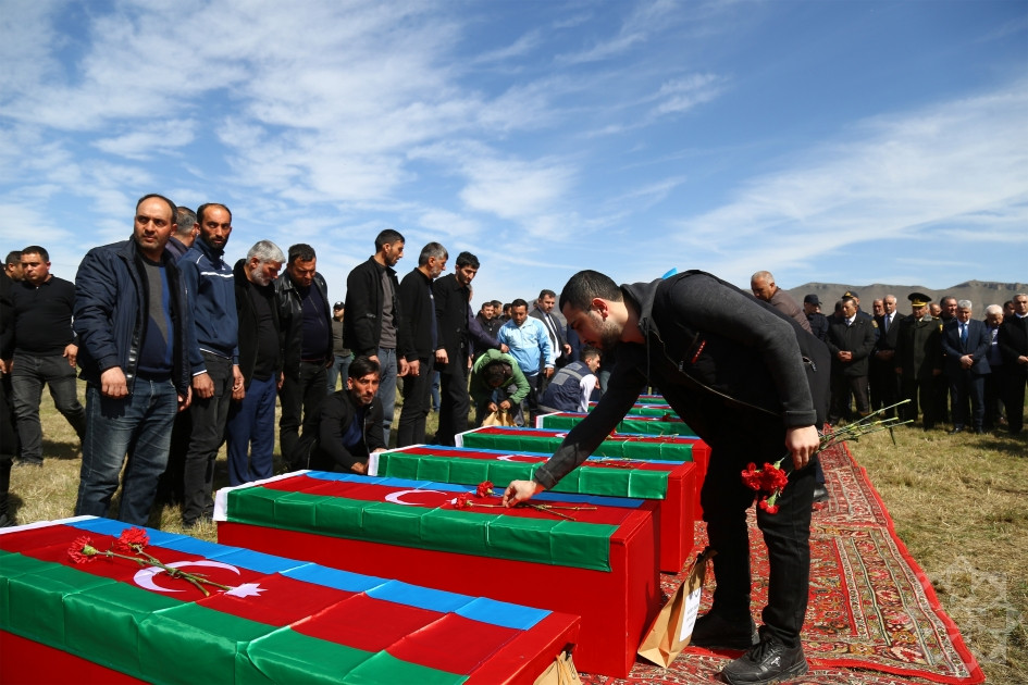 News about - Azerbaijan holds farewell ceremony for seven victims of Khojaly genocide