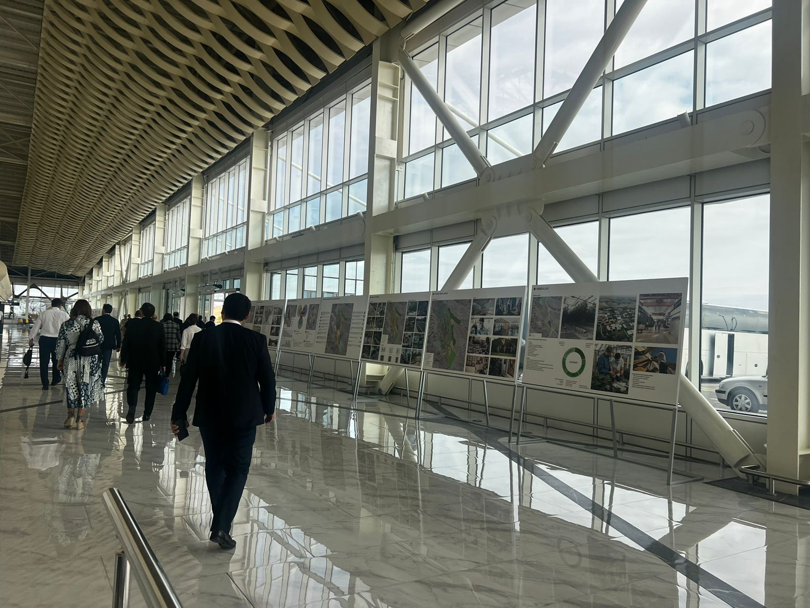 News about - Participants of international media forum arrive at Fuzuli International Airport (VIDEO)