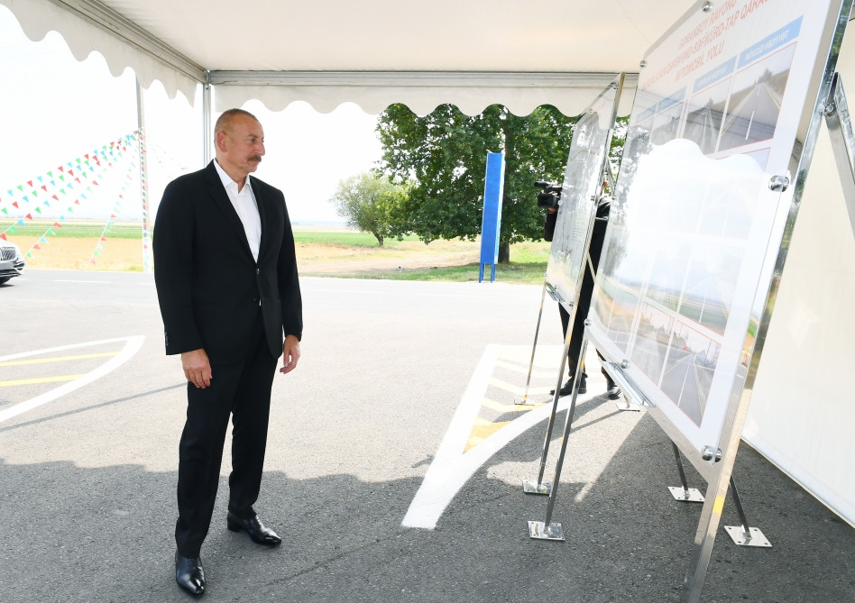 163509-0767735.jpg + Azerbaijani president visits Goranboy district News about - Azerbaijani president visits Goranboy district