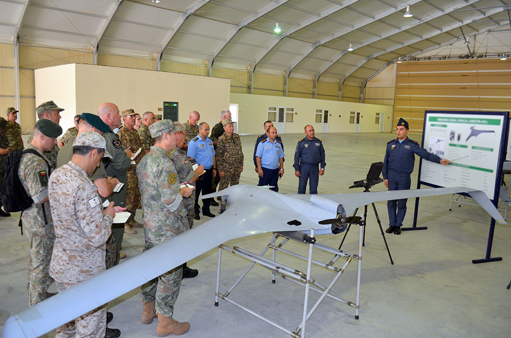 News about - Foreign military attachés visit Azerbaijan’s military unit