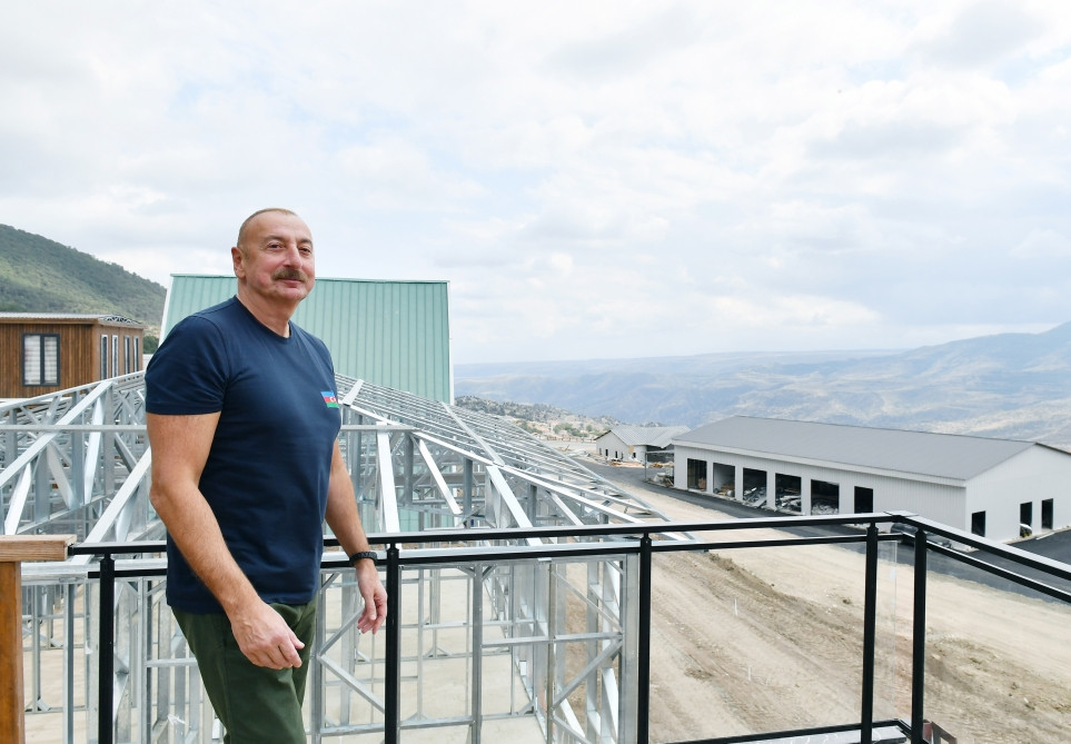 News about - Azerbaijani President and First Lady attend inauguration of furniture factory in Lachin industrial zone