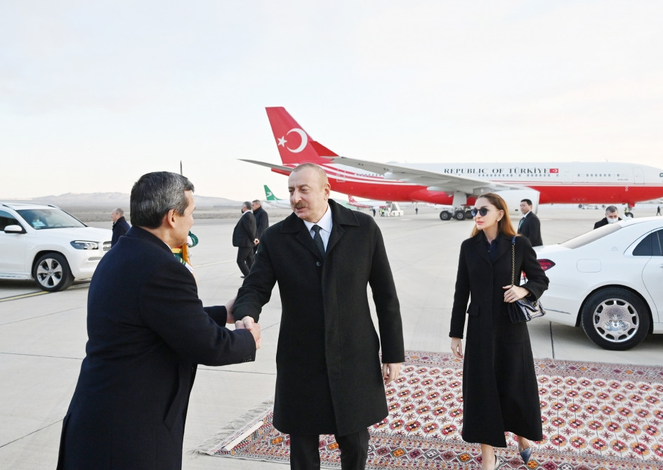 News about - President Ilham Aliyev completes his visit to Turkmenistan