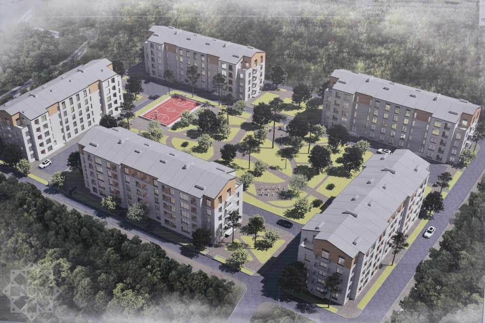 News about - Azerbaijan: Construction of 190-apartment residential quarter underway in liberated Sugovushan