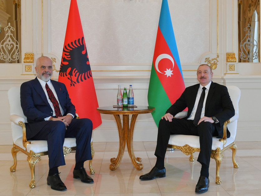 News about - President Ilham Aliyev holds one-on-one meeting with Albanian PM Edi Rama 