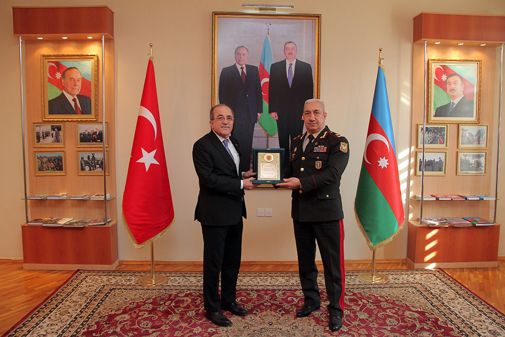 News about - Turkish deputy defense minster visits Azerbaijan Military Institute
