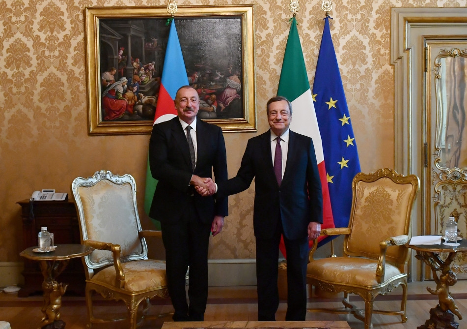 News about - Azerbaijani president meets with Italian prime minister 