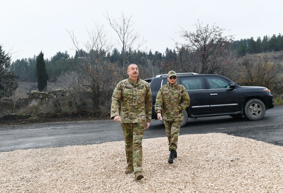 News about - President Ilham Aliyev and First Lady Mehriban Aliyeva visited Gubadli and Zangilan regions (VIDEO)