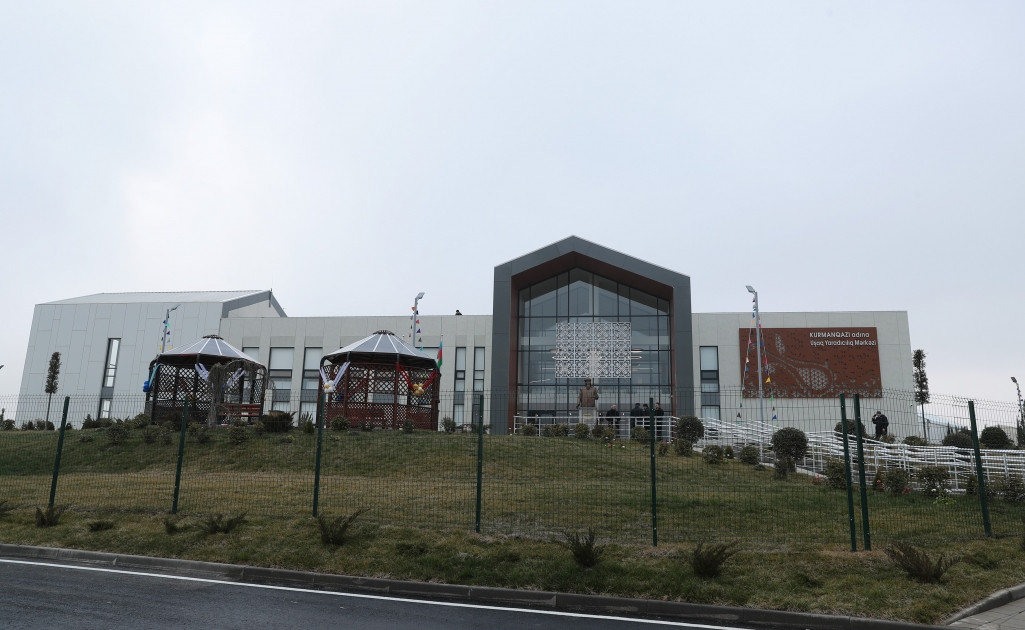 News about - Azerbaijani and Kazakh presidents attend opening ceremony of Kurmangazy Children's Creativity Center in Fuzuli