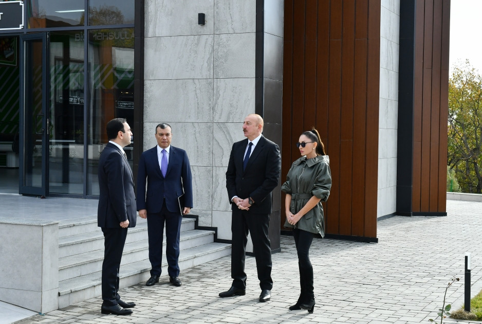 News about - Azerbaijani president and first lady attend inauguration of “DOST EVI” branch of DOST Center for Inclusive Development and Creativity in Ismayilli