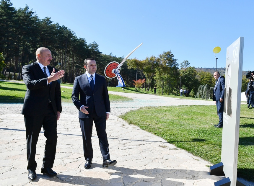 News about - Azerbaijani president and Georgian prime minister view photo exhibition dedicated to 100th anniversary of National Leader Heydar Aliyev in Tbilisi