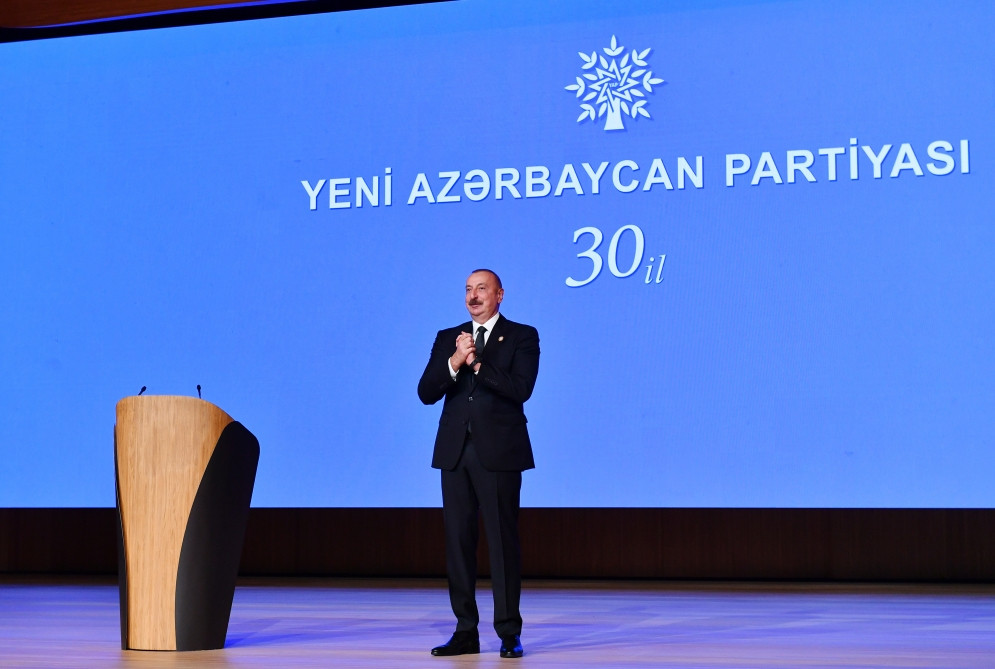 News about - President Ilham Aliyev attends event dedicated to 30th anniversary of New Azerbaijan Party (UPDATED)
