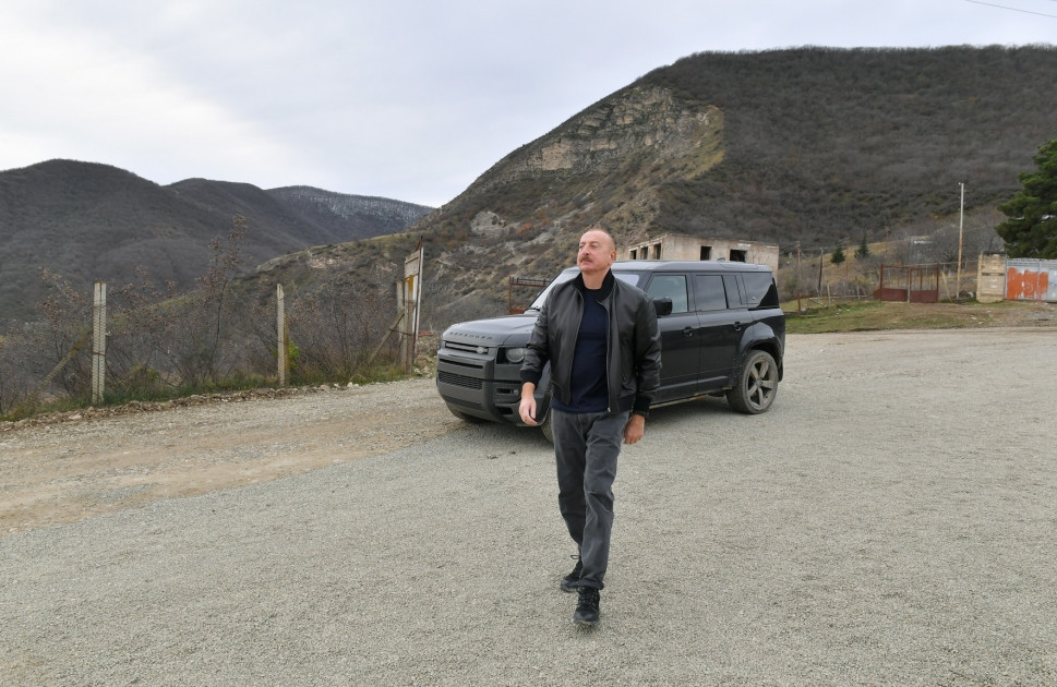 News about - President Ilham Aliyev visits several villages in Khojaly (UPDATED)
