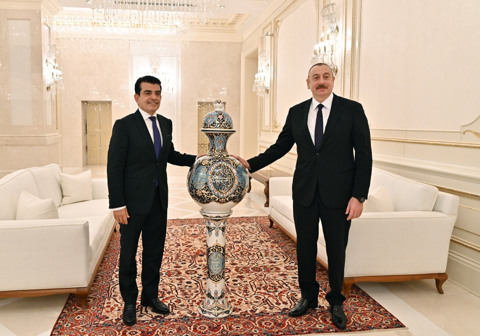 News about - President Ilham Aliyev receives ICESCO Director General