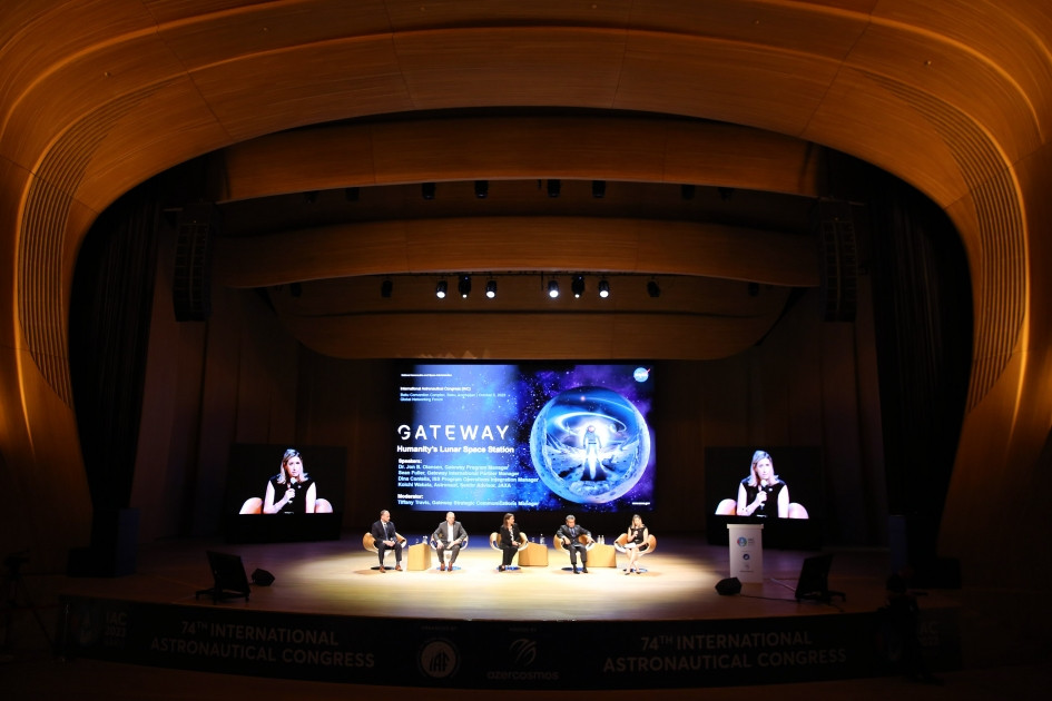 News about - 74th International Astronautical Congress in Baku features plenary session on NASA Gateway program
