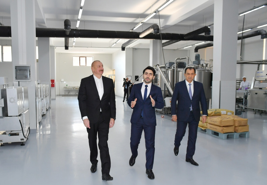 192369-0510362.jpg + President Ilham Aliyev examines operations of confectionery manufacturing enterprise in Lankaran News about - President Ilham Aliyev examines operations of confectionery manufacturing enterprise in Lankaran
