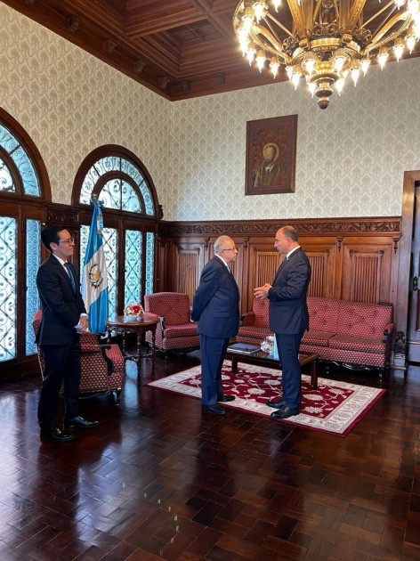 192368-0573802.jpeg + Azerbaijani ambassador takes part in inauguration ceremony of Guatemalan President News about - Azerbaijani ambassador takes part in inauguration ceremony of Guatemalan President