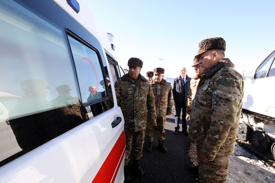 News about - Azerbaijan’s defense minister meets with military personnel serving in liberated territories (VIDEO)